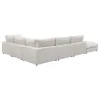 CoasterEssence 551321-SET Serene - 6 Piece Upholstered Modular Sectional Sofa - Beige
