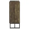 CoasterEveryday 959639 Carolyn - 2 Door Engineered Accent Wood Cabinet - Rustic Oak