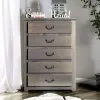 Furniture of America AM7973C Rockwall - Chest - Weathered Gray