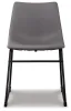 Ashley Furniture D372-08 Ashley Furniture D372-08 Centiar - Dining UPH Side Chair (Set of 2) - Gray