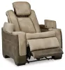 Ashley Furniture 2200313 Ashley Furniture 2200313 Next-Gen Durapella - Power Recliner/Adj Headrest - Sand