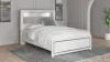 Ashley Furniture B2640B20 Altyra - Queen Panel Bookcase Bed With Roll Slats - White