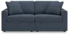 Ashley Furniture 92101S1 Modmax - 2-Piece Sectional Loveseat - Fabric - Ink