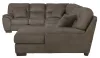Jackson Furniture Industries 4043/30/62/76-19 Royce - 3 Piece Sectional With RSF Chaise - Brown