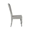 Liberty Furniture 244-C2500S Magnolia Manor - Splat Back Side Chair - Antique White