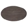 Liberty Furniture 960-OT1012 Modern View - Oval Cocktail Table - Dark Gray