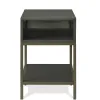Riverside Furniture 92812 Riverside Furniture 92812 Hyde - Rectangular Chairside Table - Dark Brown