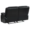 Coaster Fine Furniture 610245 Camila - Upholstered Motion Reclining Loveseat - Black