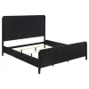 Coaster Fine Furniture 224711KW Brookmead - Wood California King Panel Bed - Black