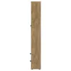 Coaster Fine Furniture 953479 Hawthorne - 4-Shelf Glass Door Tall Cabinet With Drawers - Mango