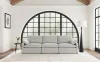 Coaster Fine Furniture 609561P Collins - 3 Piece Upholstered Power Reclining Sofa - Gray
