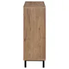 Coaster Fine Furniture 950421 Teller - 2-Door Shoe Storage Cabinet - Natural Oak