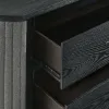 New Classic B1434-040 Skyline - 2 Drawer Nightstand - Onyx
