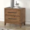 Liberty Furniture 936-BR61 Shaker Lakes - Nightstand With Charging Station - Harvest Brown