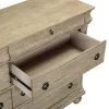 Liberty Furniture 589WT-BR-DM Liberty Furniture 589WT-BR-DM Rustic Traditions - Dresser & Mirror - Saddle Tan