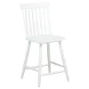 Coaster Fine Furniture 122509WHT Andrews - Windsor Counter Height Dining Side Chair (Set of 2) - White
