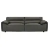 Coaster Fine Furniture 509504 Buxton - Top Grain Leather Upholstered Sofa - Graphite