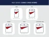 Sierra Sleep® by Ashley M69731 Sierra Sleep® by Ashley M69731 Chime 12 Inch Hybrid - 12