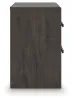 Ashley Furniture B3789-92 Prendonea - Two Drawer Night Stand - Charcoal