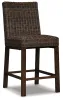 Ashley Furniture P750-130 Paradise Trail - Barstool (Set of 2) - Medium Brown