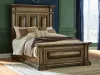 Ashley Furniture PCB949B2 Ashley Furniture PCB949B2 Frantanna - Queen Panel Bed - Brown