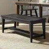 Liberty Furniture 482-C9000B Liberty Furniture 482-C9000B Hearthstone Ridge - Bench - Tobacco & Black