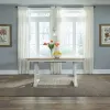Liberty Furniture 62WH-CD-TRS Liberty Furniture 62WH-CD-TRS Lindsey Farm - Trestle Table - Weathered White & Sandstone