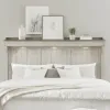 Liberty Furniture 457-BR15M Liberty Furniture 457-BR15M Ivy Hollow - King Mantle Headboard - Weathered Linen / Dusty Taupe