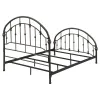 CoasterEssence 300407F Rowan - Metal Full Open Frame Bed - Dark Bronze