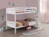 CoasterEveryday 405051WHT Littleton - Wood Twin Over Twin Bunk Bed - White