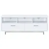 CoasterEssence 701972 Casey - 2-Drawer Engineered Wood TV Stand - White