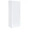 Coaster Fine Furniture 704254 Jude - 3-Shelf Engineered Wood Media Tower - High Gloss White