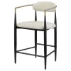 Coaster Fine Furniture 121184 Tina - Fabric Upholstered Counter Chair (Set of 2) - Beige