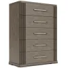 Riverside Furniture 87165 Sariel - 5 Drawer Chest - Dark Brown