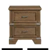Intercon FG-BR-4902-WCT-C Forge - Nightstand - Weathered Chestnut