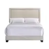 Intercon UB-BR-ZONFUL-FOG-C Zion - Upholstered Full Bed - Fog