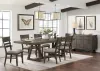Intercon HR-CH-789C-RCV-RTA Hearst - Panel Chair - Reclaimed Chevron