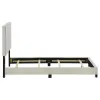 Coaster Fine Furniture 300852T Dorian - Fabric Upholstered Twin Panel Bed - Cream