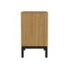 Intercon NP-TA-1424-NTO-C Newport - Chairside Table - Natural Oak
