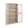 Liberty Furniture 306W-CH4880 Liberty Furniture 306W-CH4880 South Bend - Bunching Display Cabinet - Cloud White