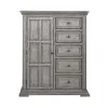 Liberty Furniture 361G-BR42 Liberty Furniture 361G-BR42 Big Valley - Door Chest - Graystone