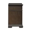 Liberty Furniture 765-BR61 Provence Park - Nightstand With Charging Station - Chateau Brown