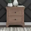 Liberty Furniture 928-BR61 Haven Hills - Nightstand With Charging Station - Camel Beige
