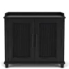 Riverside Furniture 61764 Calhoun - Bachelors Chest - Ebony Whiskey Oak