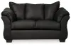 Ashley Furniture 7500835 Darcy - Loveseat - Black