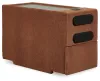 Ashley Furniture 92102S70 Ashley Furniture 92102S70 Modmax - 5 Piece Double Chaise Sectional With Audio Console - Spice