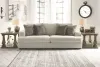 Ashley Furniture 95104/38/35/08 Soletren - 3 Pc. - Sofa, Loveseat, Accent Ottoman - Stone