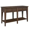 Liberty Furniture 210-OT1030 Liberty Furniture 210-OT1030 Lake House - Sofa Table - Rustic Brown
