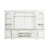 Liberty Furniture 244-ENTW-ECP Magnolia Manor - Entertainment Center With Piers - Antique White