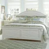 Liberty Furniture 607-BR-QPB Liberty Furniture 607-BR-QPB Summer House - Queen Panel Bed - Oyster White
